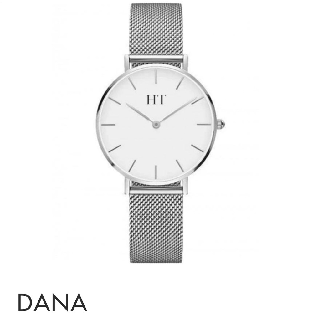 NEW - Harry Taylor “Dana” silver watch